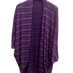 NWT Michael Lauren EASTEN cardigan Wrap shirt O/S